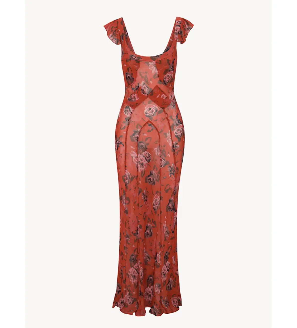 Realisation Par Lila Maxi Dress in Rosa Size AU 8 photo 5