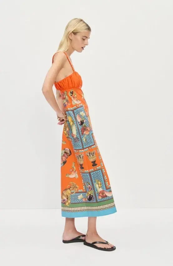 Alemais  Rocco Midi Dress Size AU 10 photo 3
