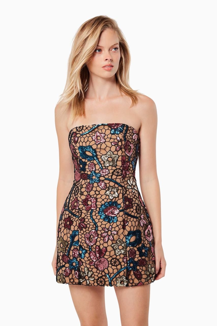 Elliatt Sweetness Dress - Multi photo 4