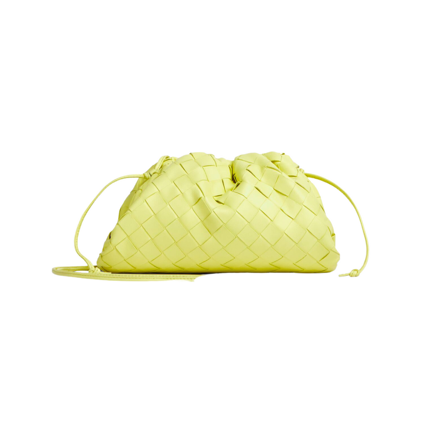 Bottega Veneta Mini Woven Clutch (lantern) photo 3