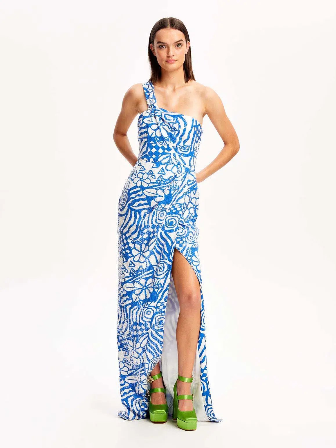 Alice McCall Daisy Daze Gown Royal Size 6 photo 2