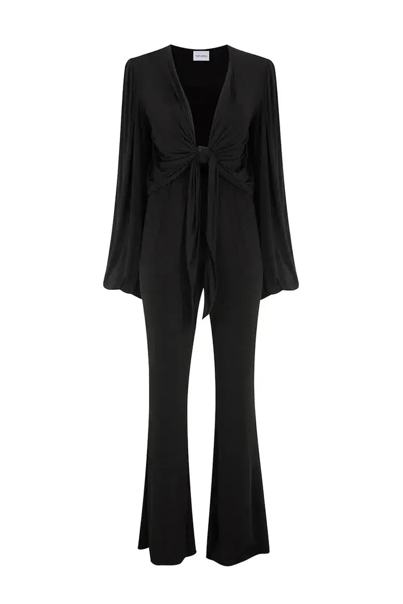 Rat & Boa Clementine Jumpsuit Black Size XS/AU 6 photo 2