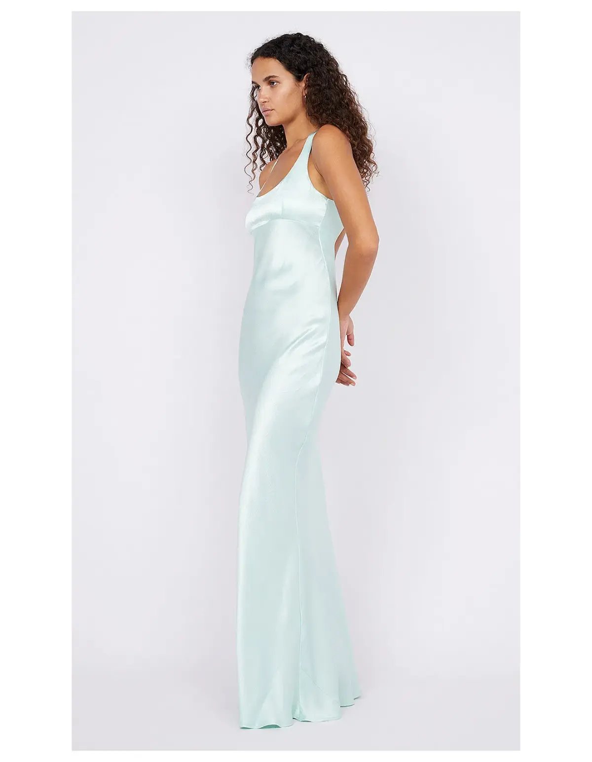 Bec & Bridge Maxina Crossover Maxi Dress Mint Size AU 12 photo 3