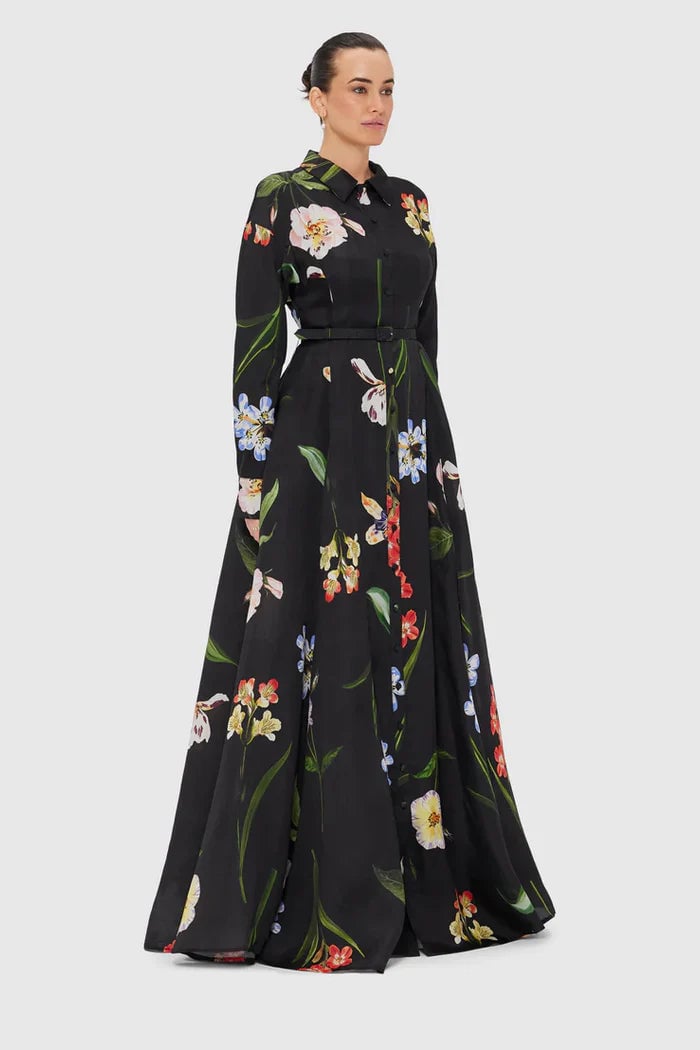 Leo Lin Josephine Silk Gown photo 3