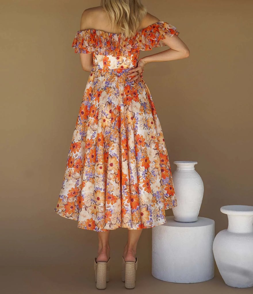 Talulah Florence Midi Dress - Floral photo 3