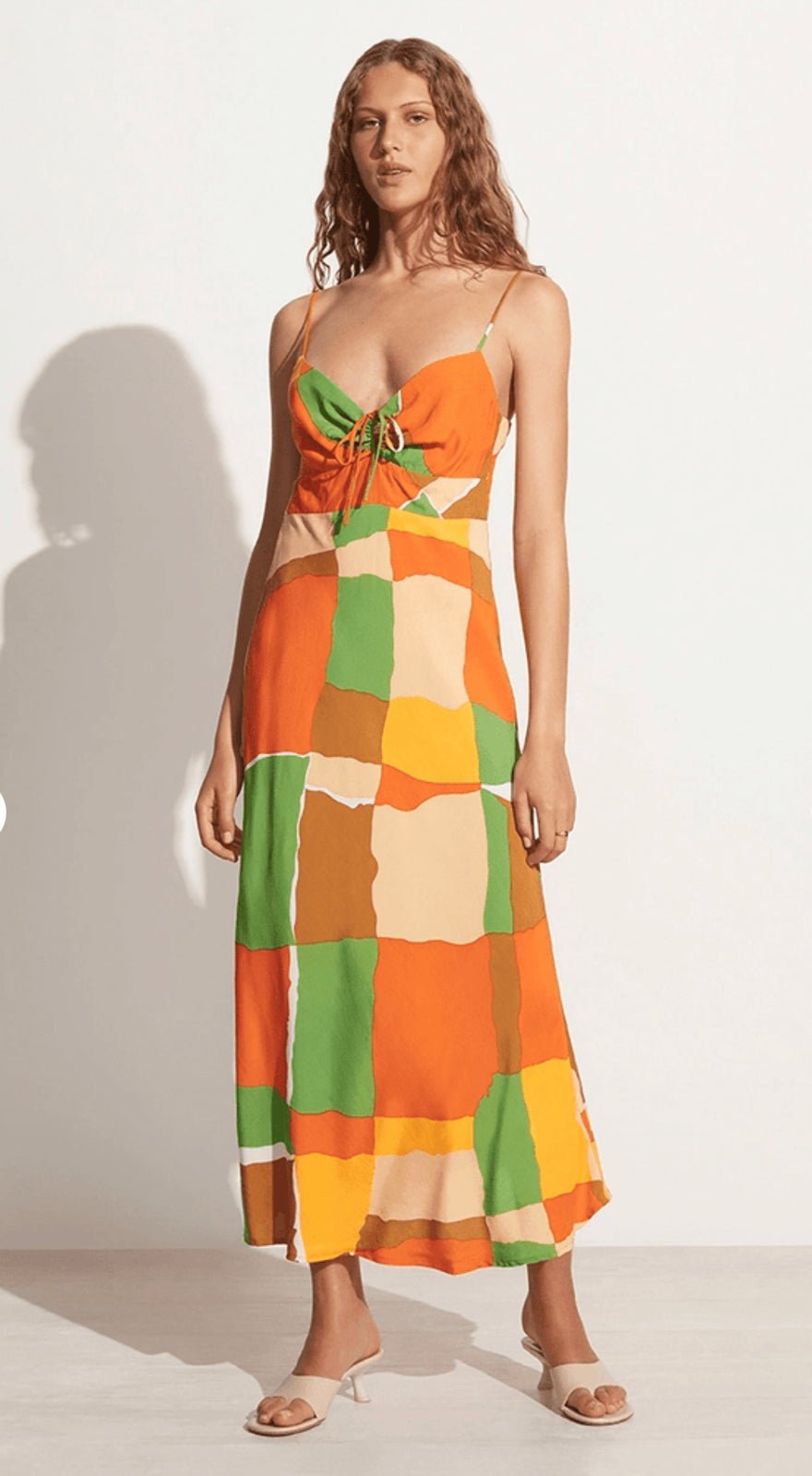 Faithful the brand Tempio Midi Dress - Costa Smeralda Print photo 3