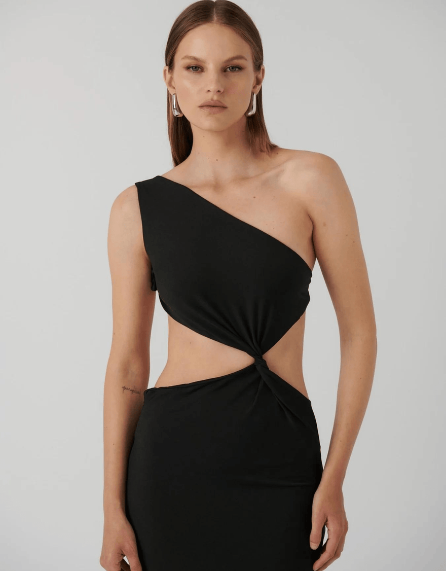 Effie Kats Hawlya Gown - Black photo 4