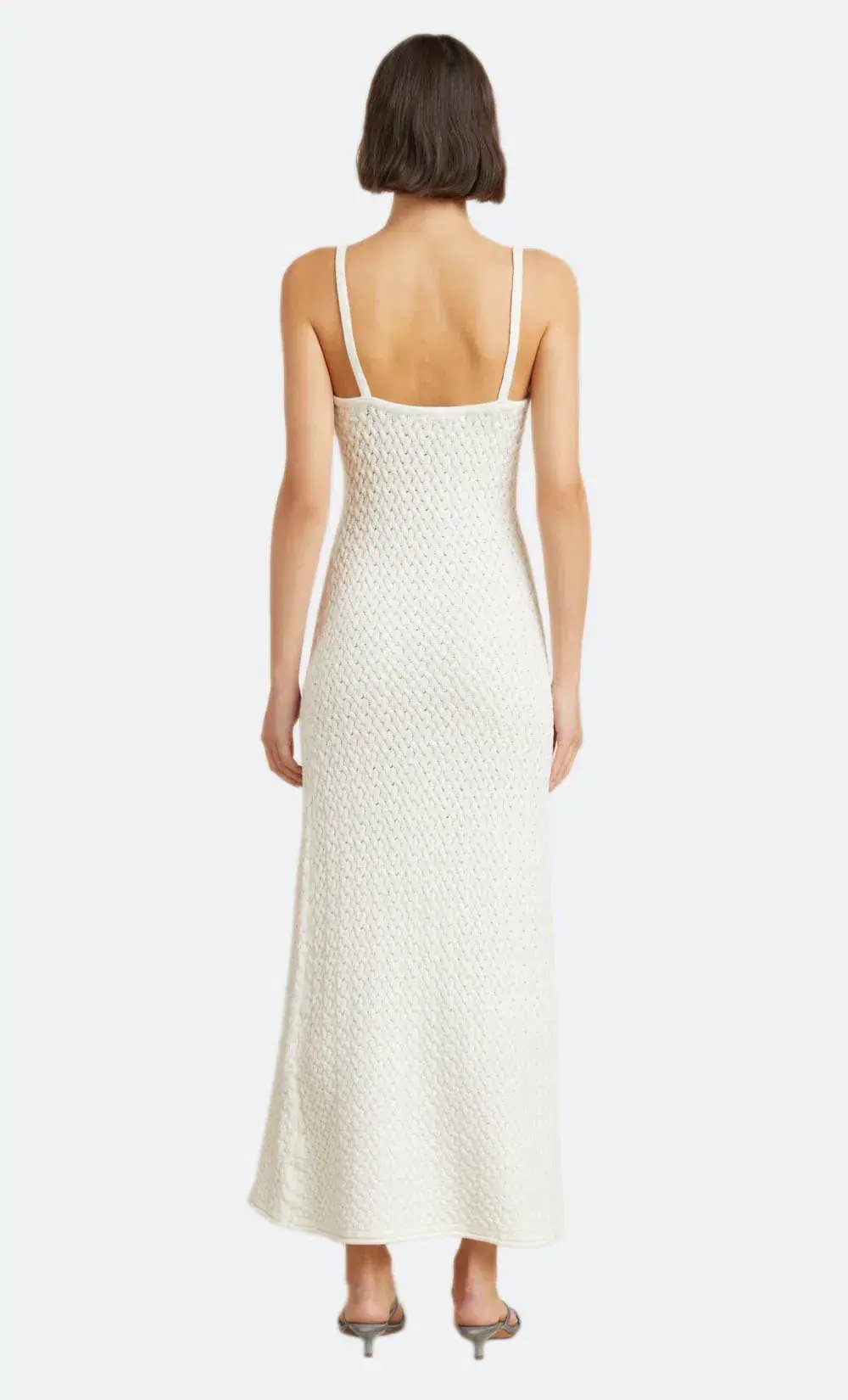 Bec & Bridge Effie Knit Key Dress Ivory Size 8 photo 3
