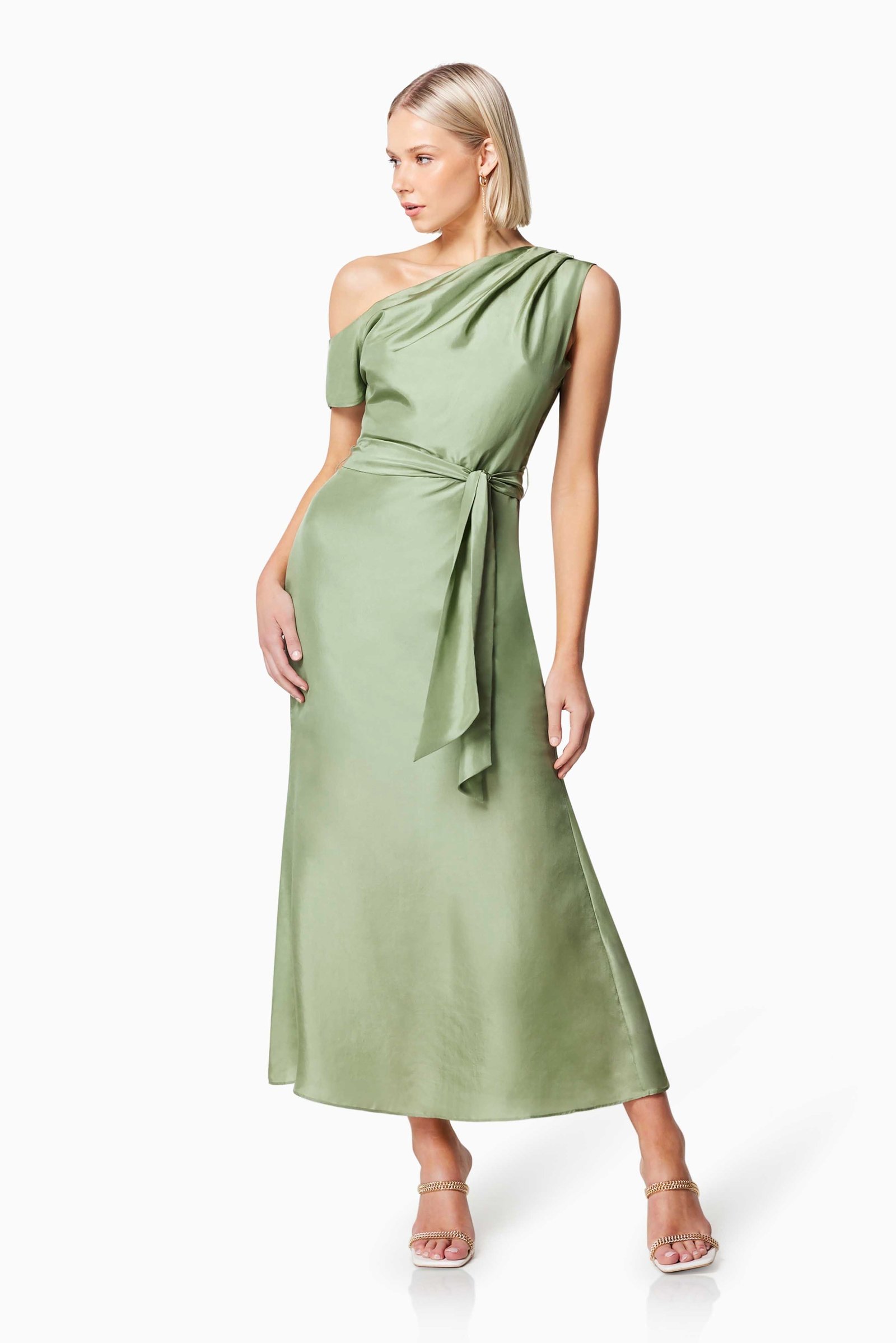 ELLIATT FINESSE DRESS - SAGE photo 2