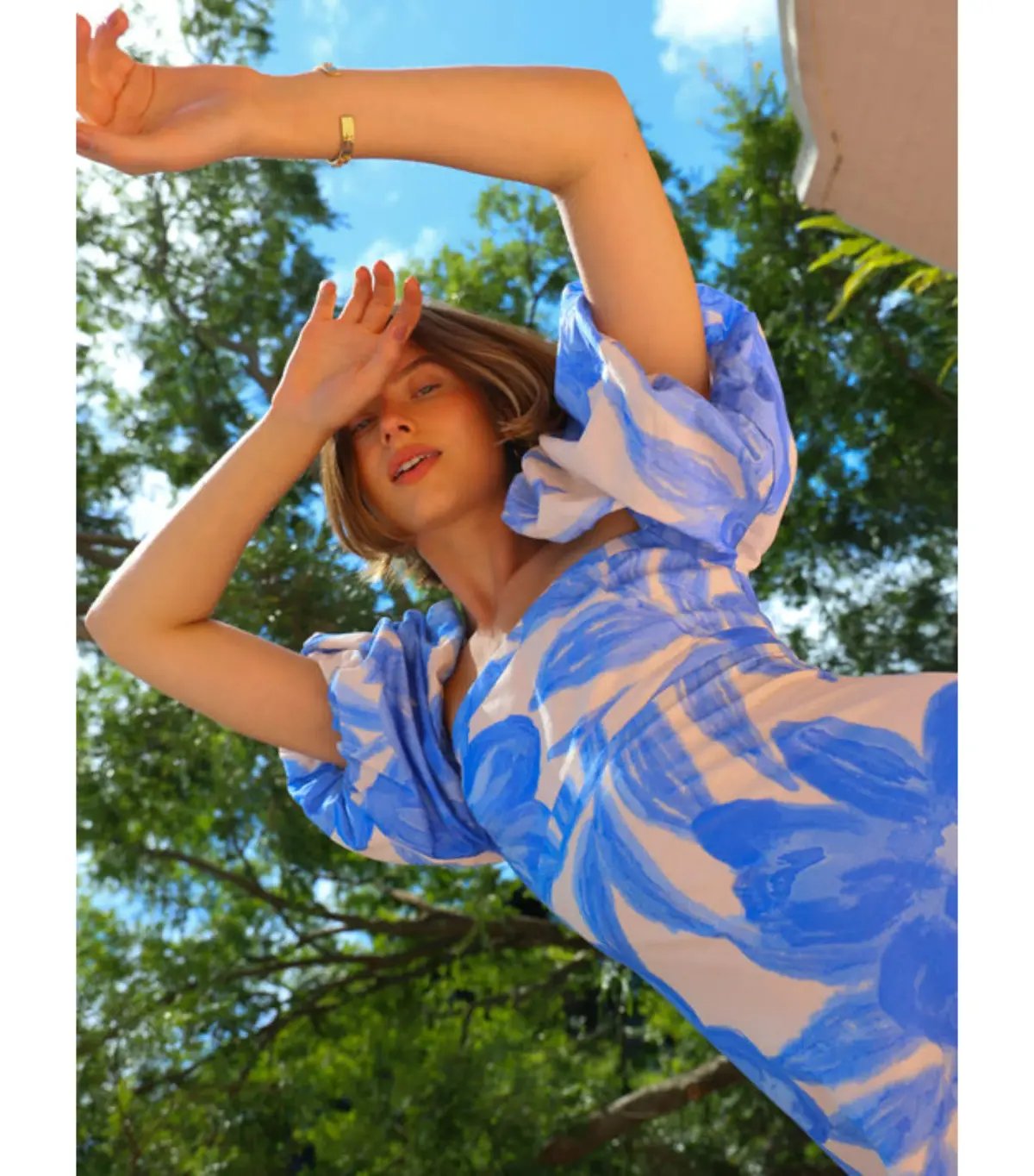 By Nicola Camille Maxi Dress in Blue Lagoon Size AU 10 photo 3