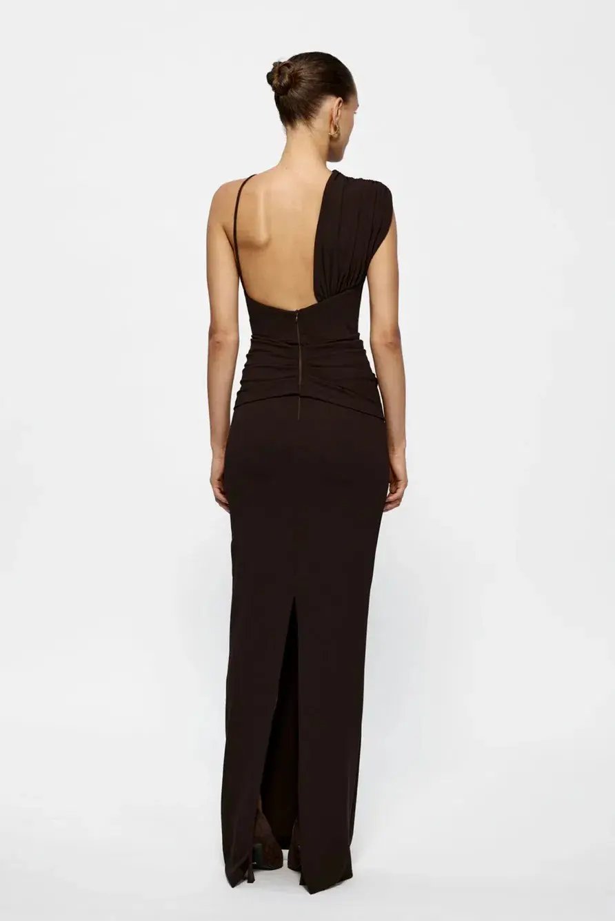 Effie Kats, Geer Gown. Coffee. Size S-  8. photo 4