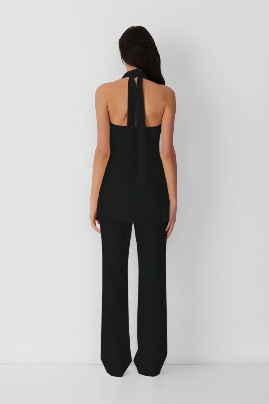 The Wolf Gang Irida Vest Dress - Black photo 2