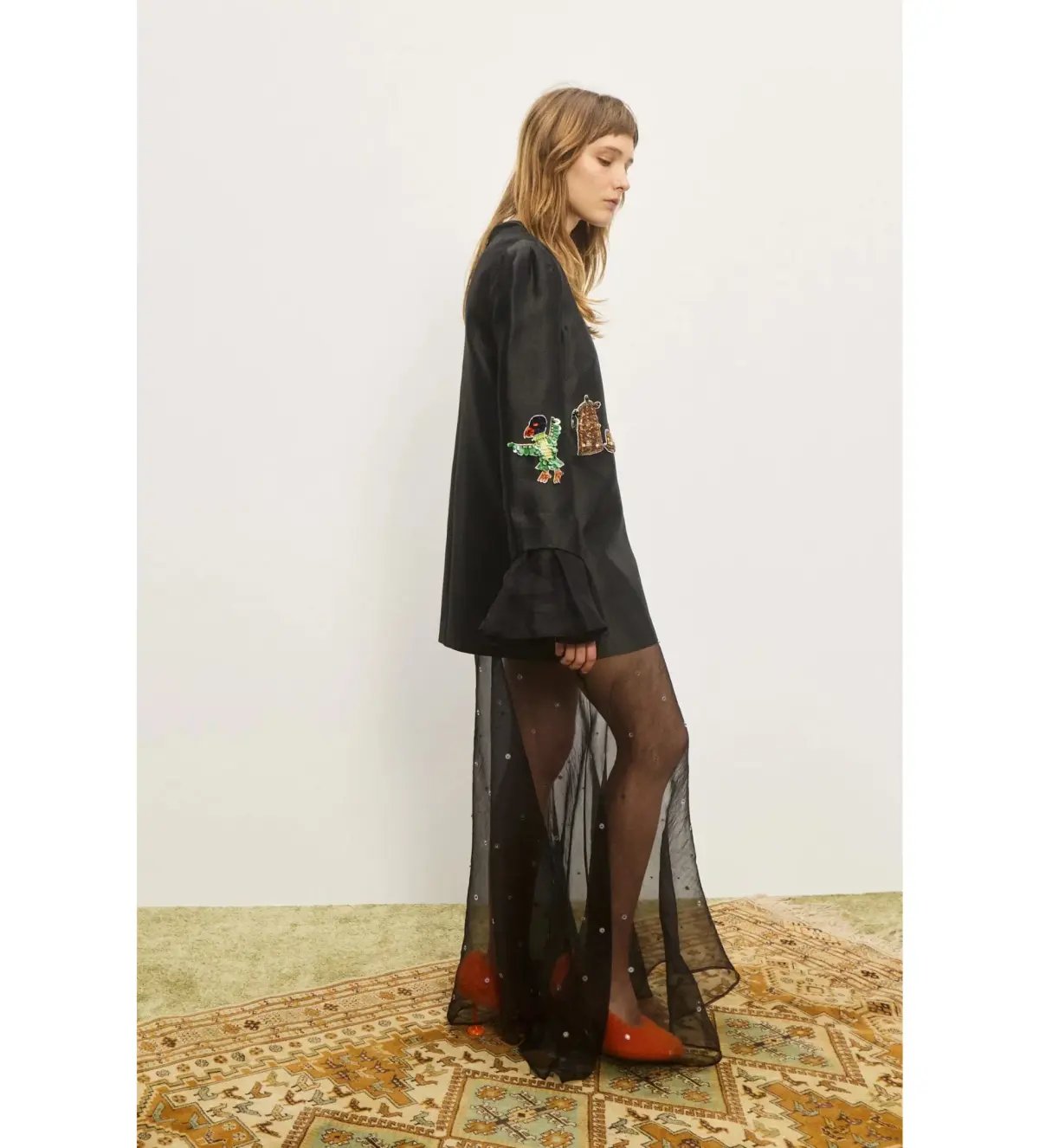 Alemais Ginger Embellished Gown Black Size 10 photo 2
