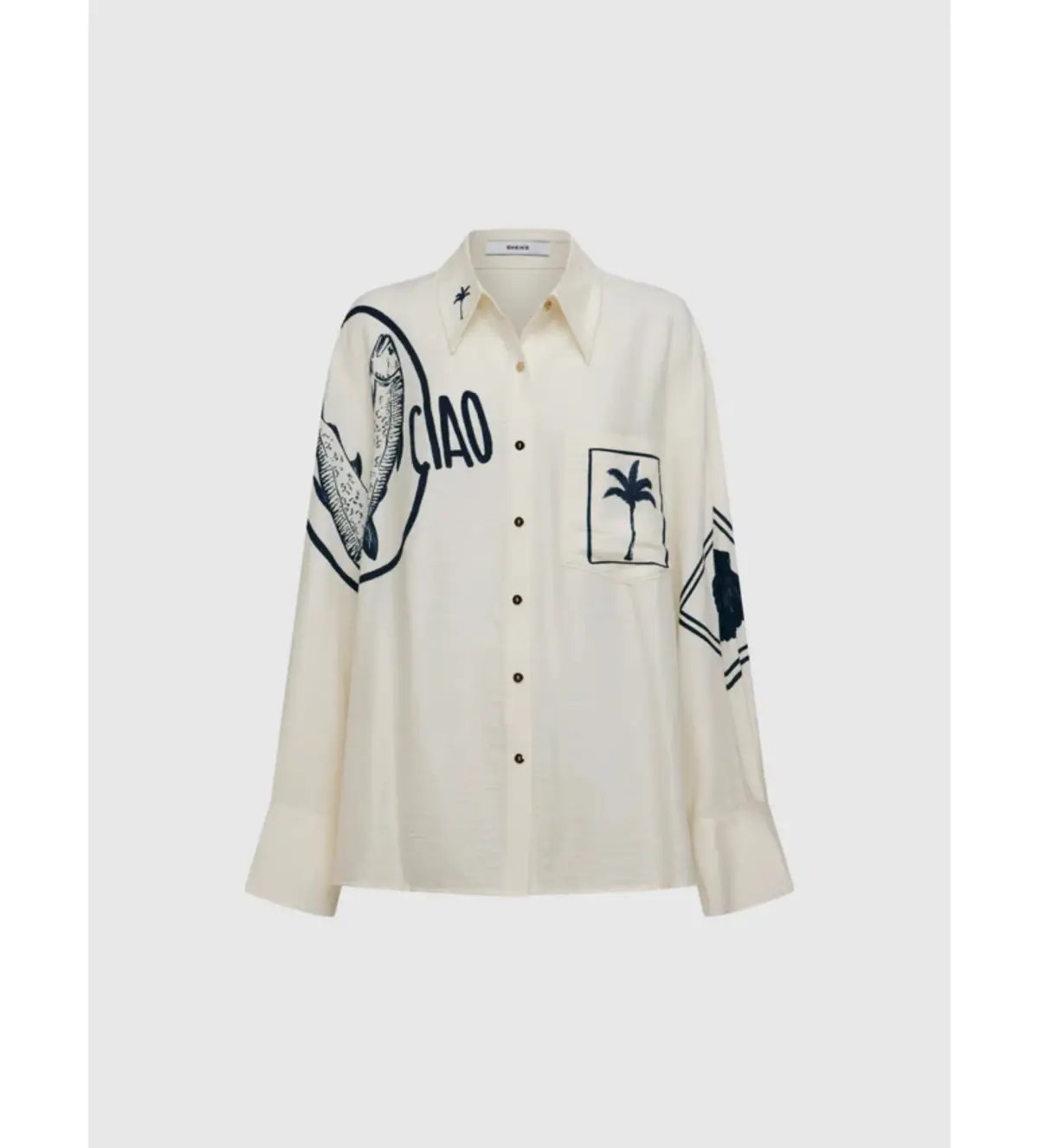 Sheike Sea Club Set Shirt & Pants Set Print Size AU 10 photo 3
