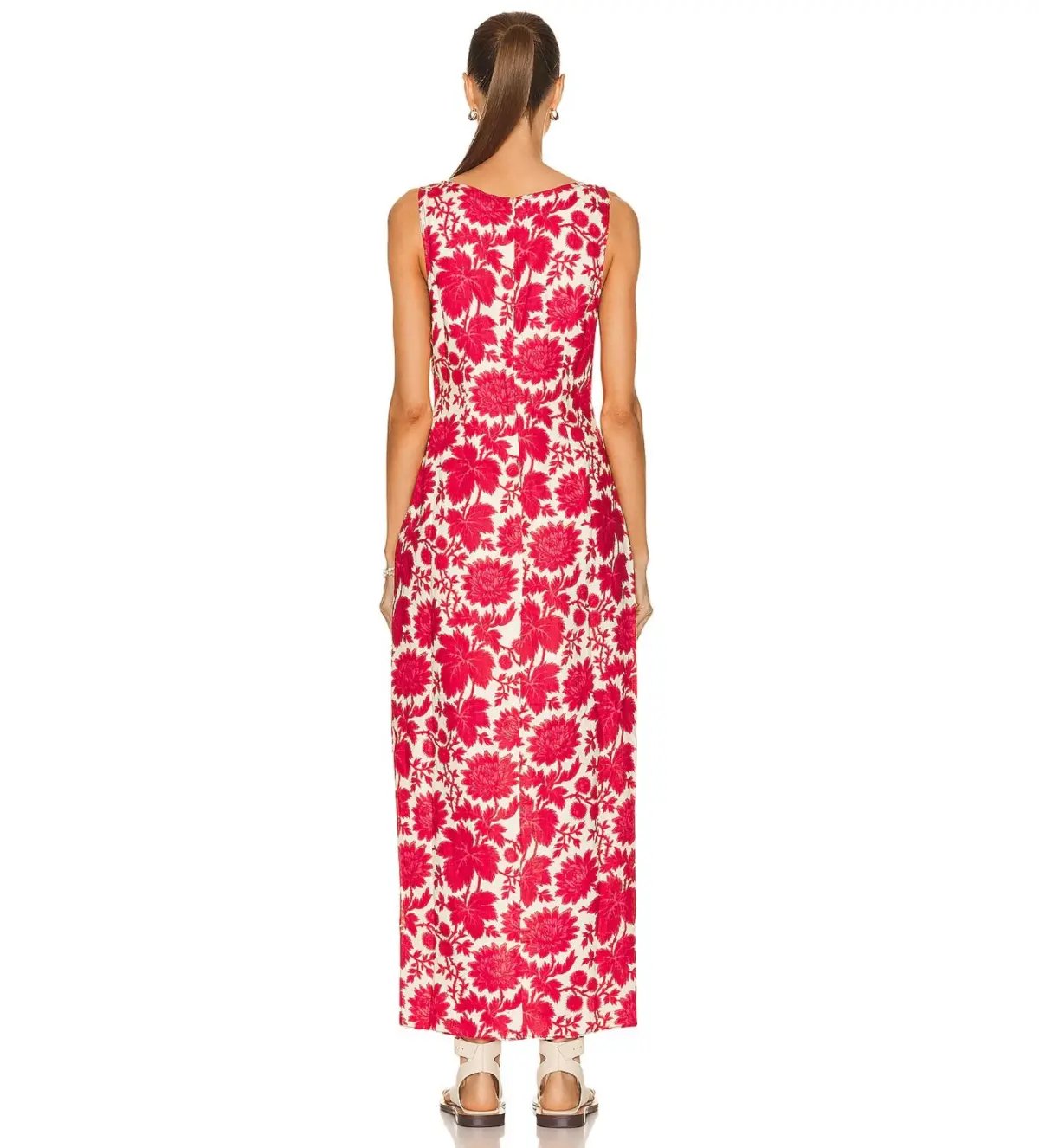 Sir the Label Cinta Cut Out Midi Dress Valentina Floral Size 0 AU 6 photo 6