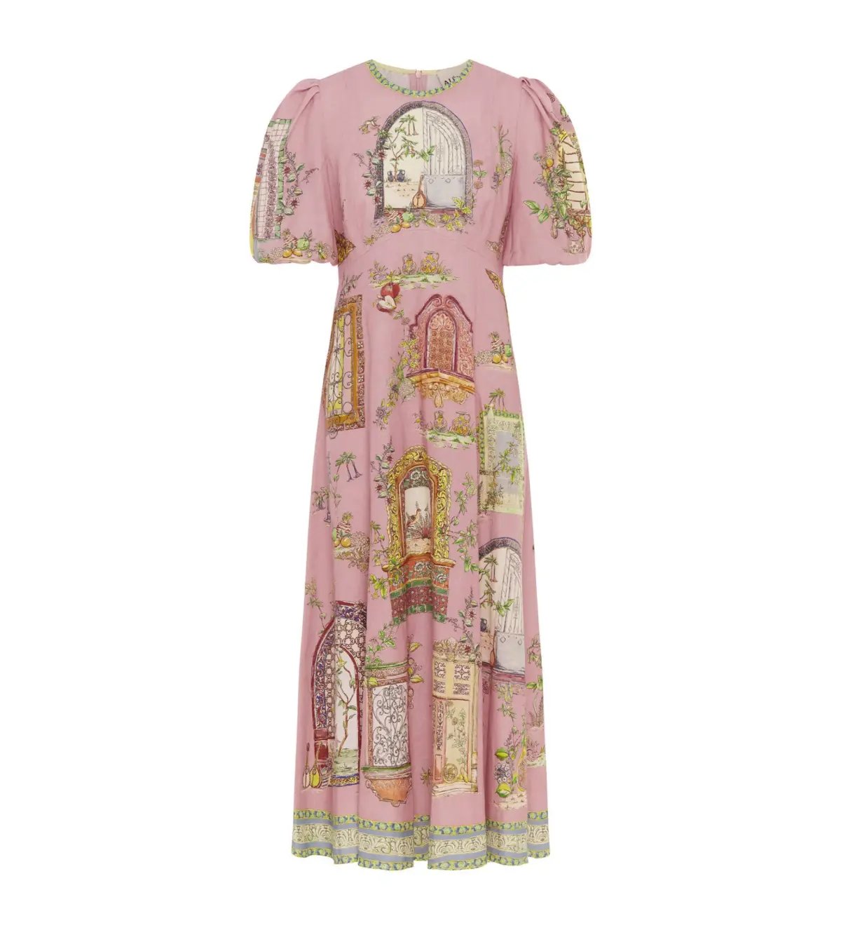 Alémais Monte Midi Dress Pink  Size 16 photo 3
