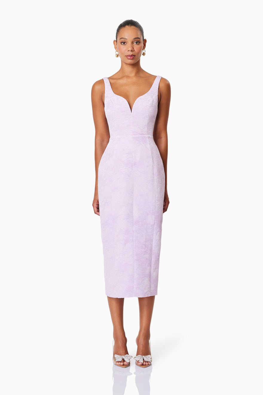 Elliatt Dasher Midi Dress - Lilac photo 4
