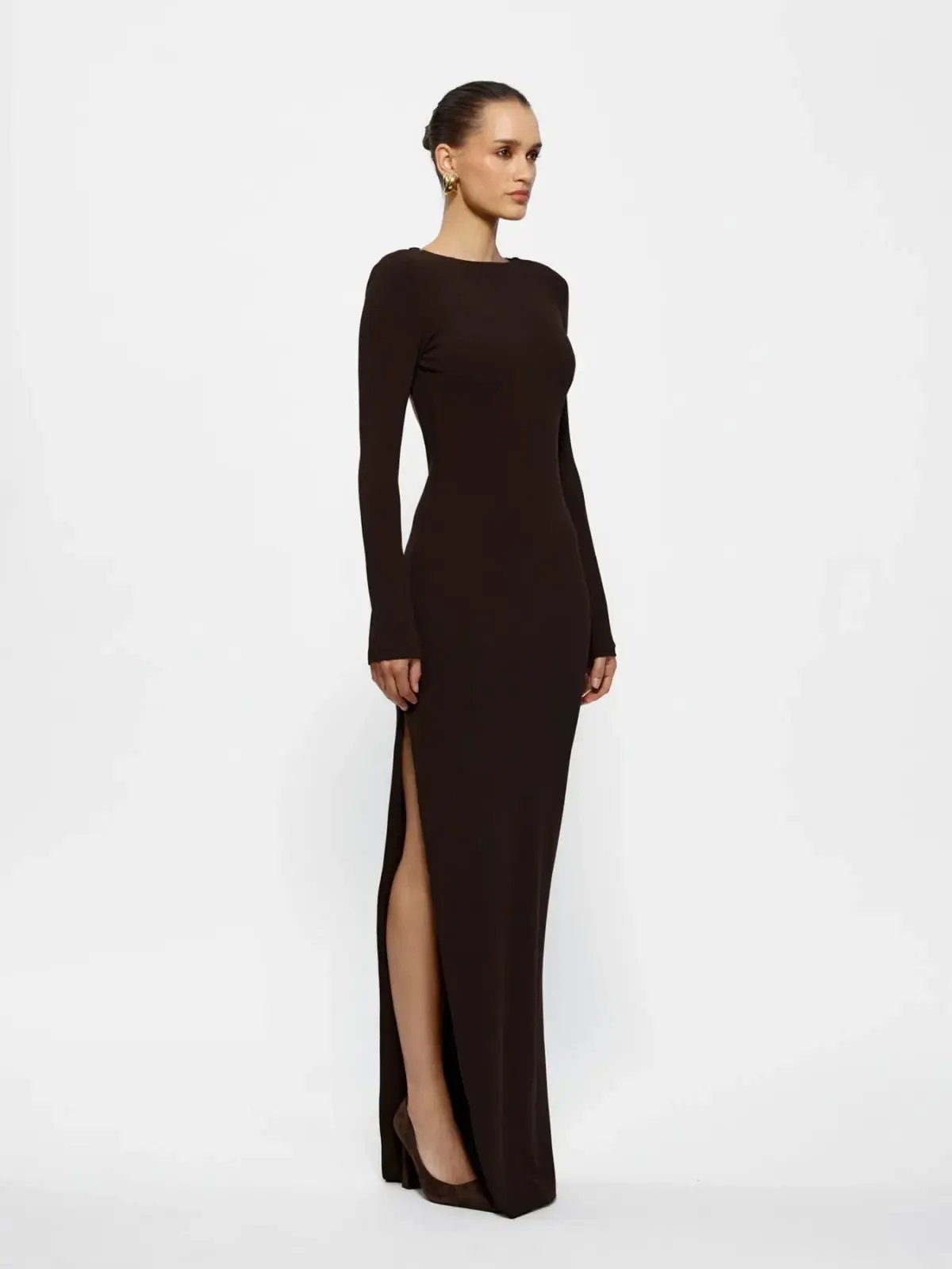 Effie Kats Indie Gown in Black Size 10 photo 2