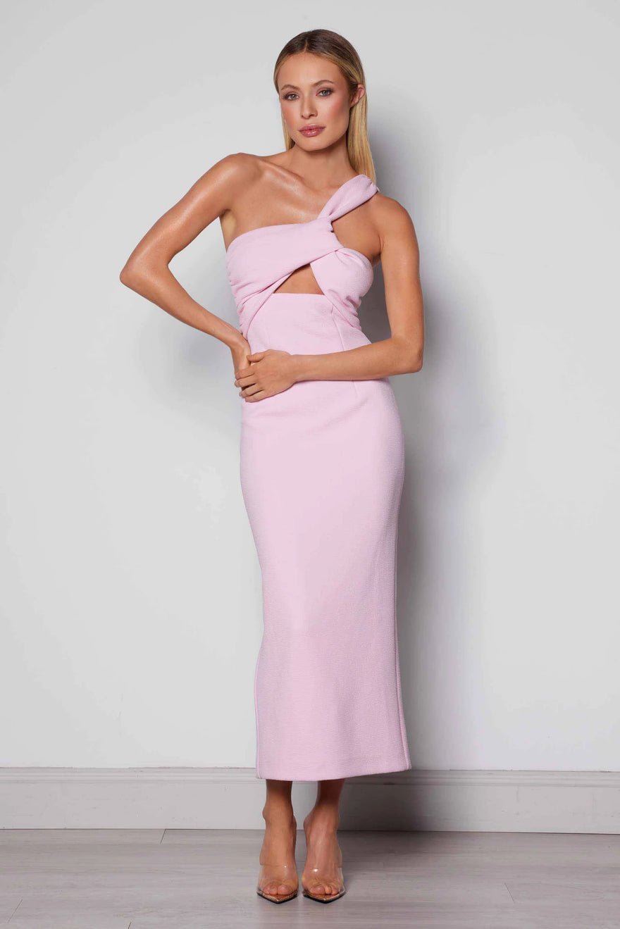 Elle Zeitoune Morona Dress - Bubblegum Pink photo 2
