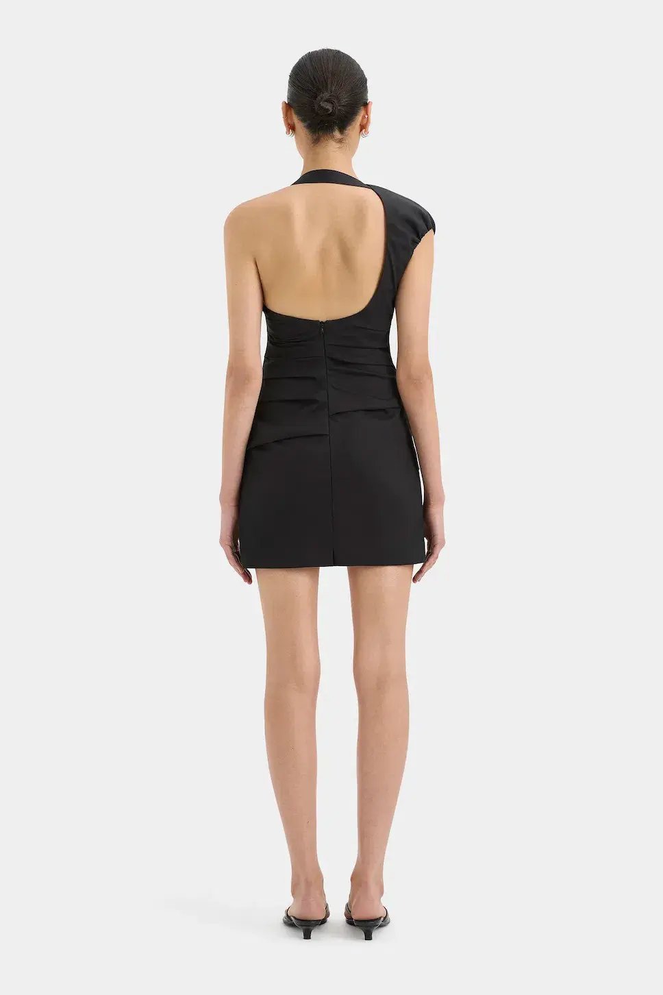 Sir the Label Azul Gathered Mini Dress Black Size 1 / AU 8 photo 3