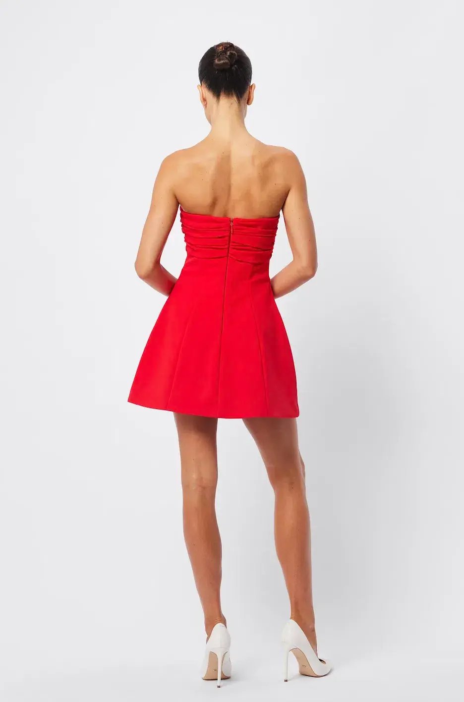 Mossman The Bitter Mini Dress Red Size 12 photo 3