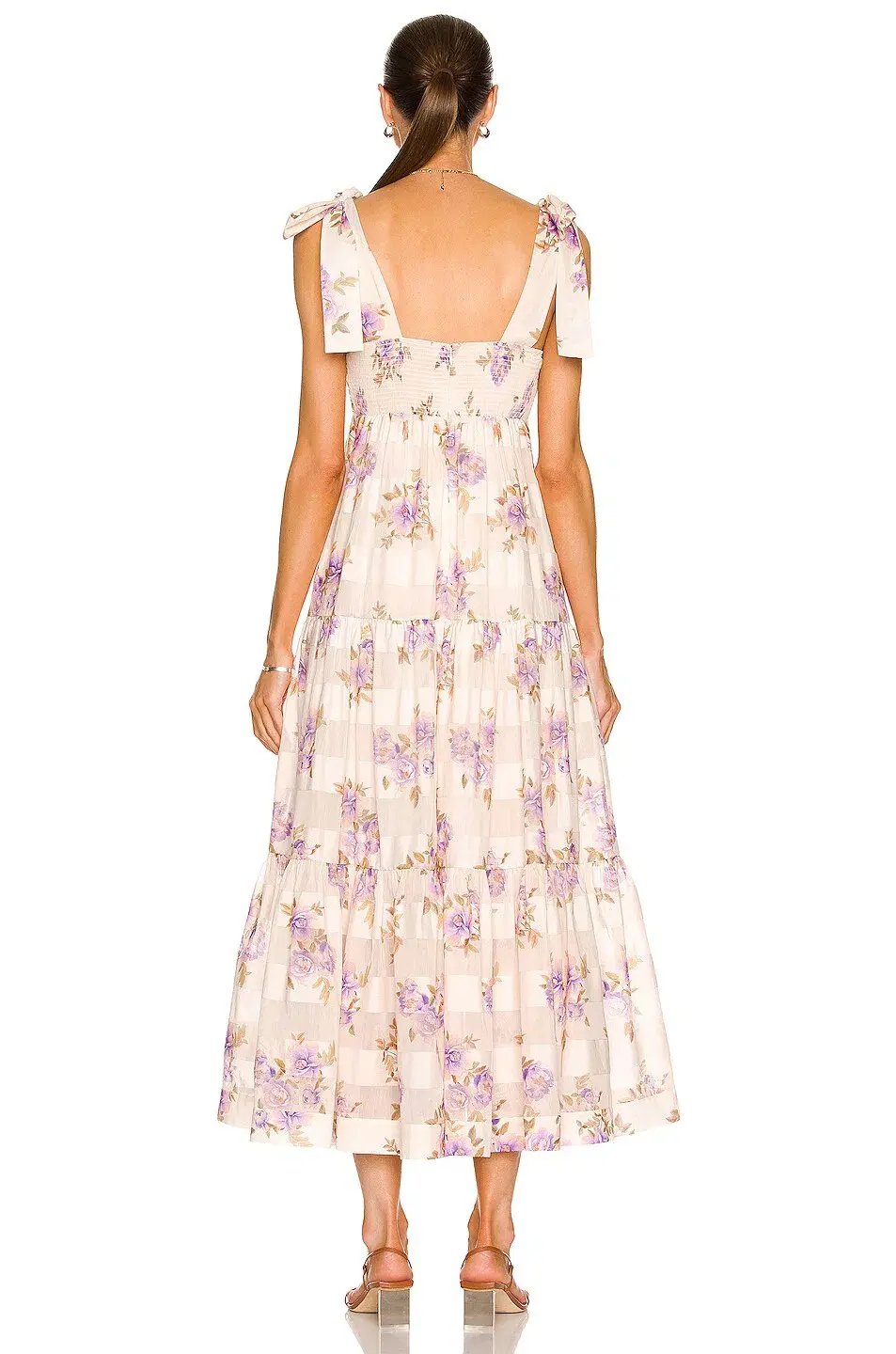 Zimmermann Rosa Striped Picnic Dress Size 1/AU 10 photo 3