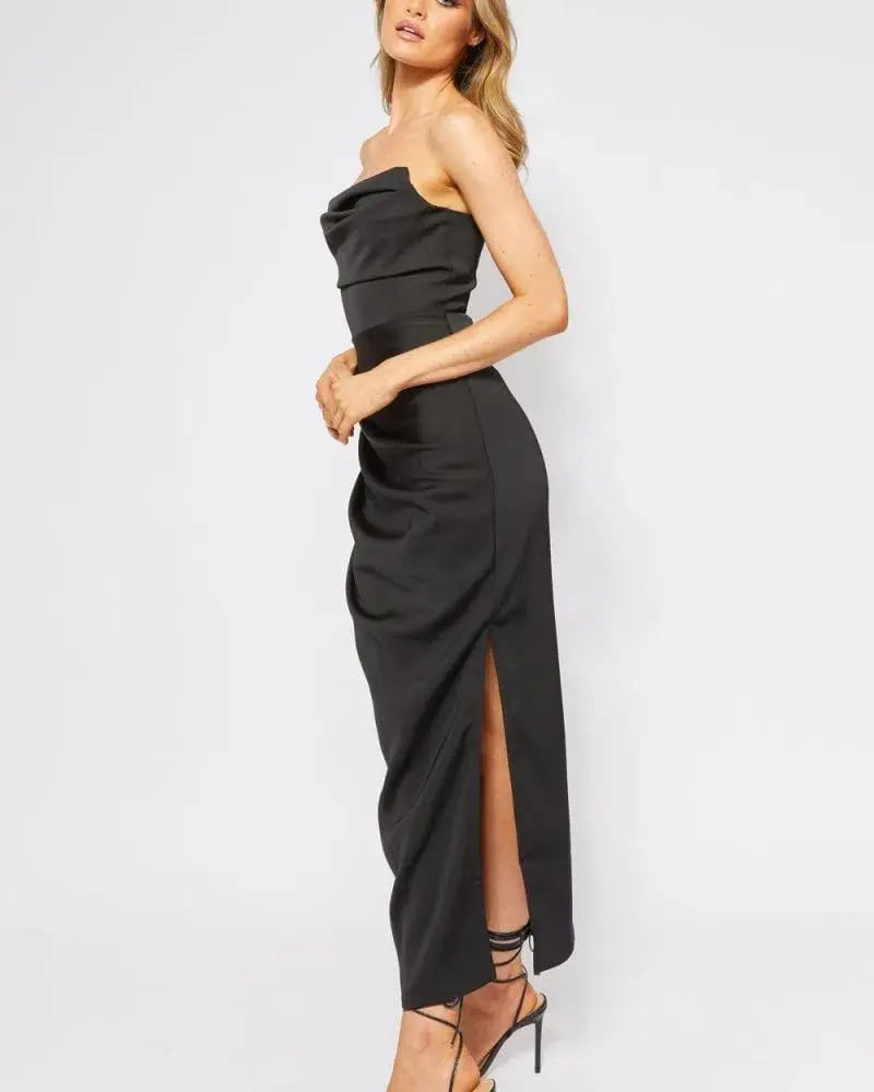 Bianca & Bridgett Evelyn Dress in Black Size 8 photo 2