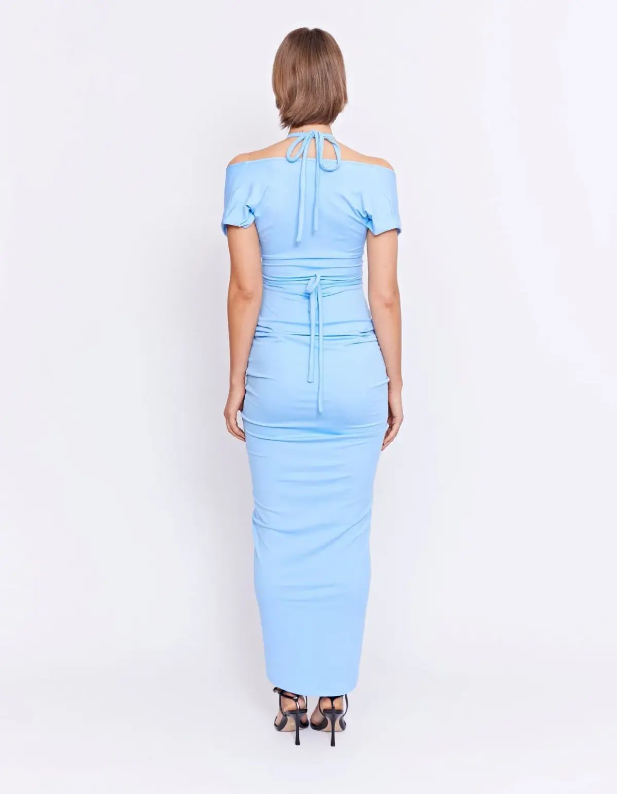Pfeiffer Ramos MIdi Dress Blue Size XS / AU 6 photo 4