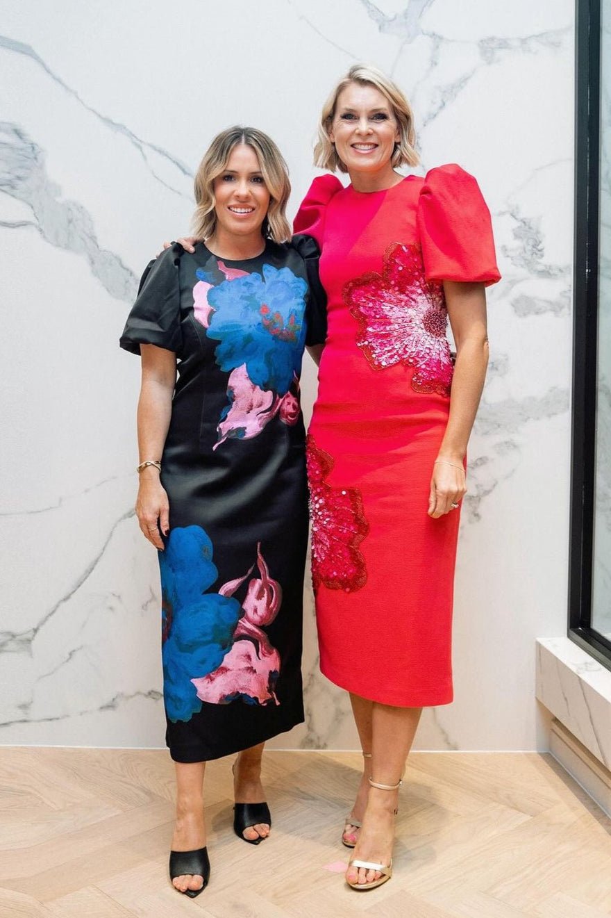 Rebecca Vallance Monroe Midi Dress, Pink photo 4