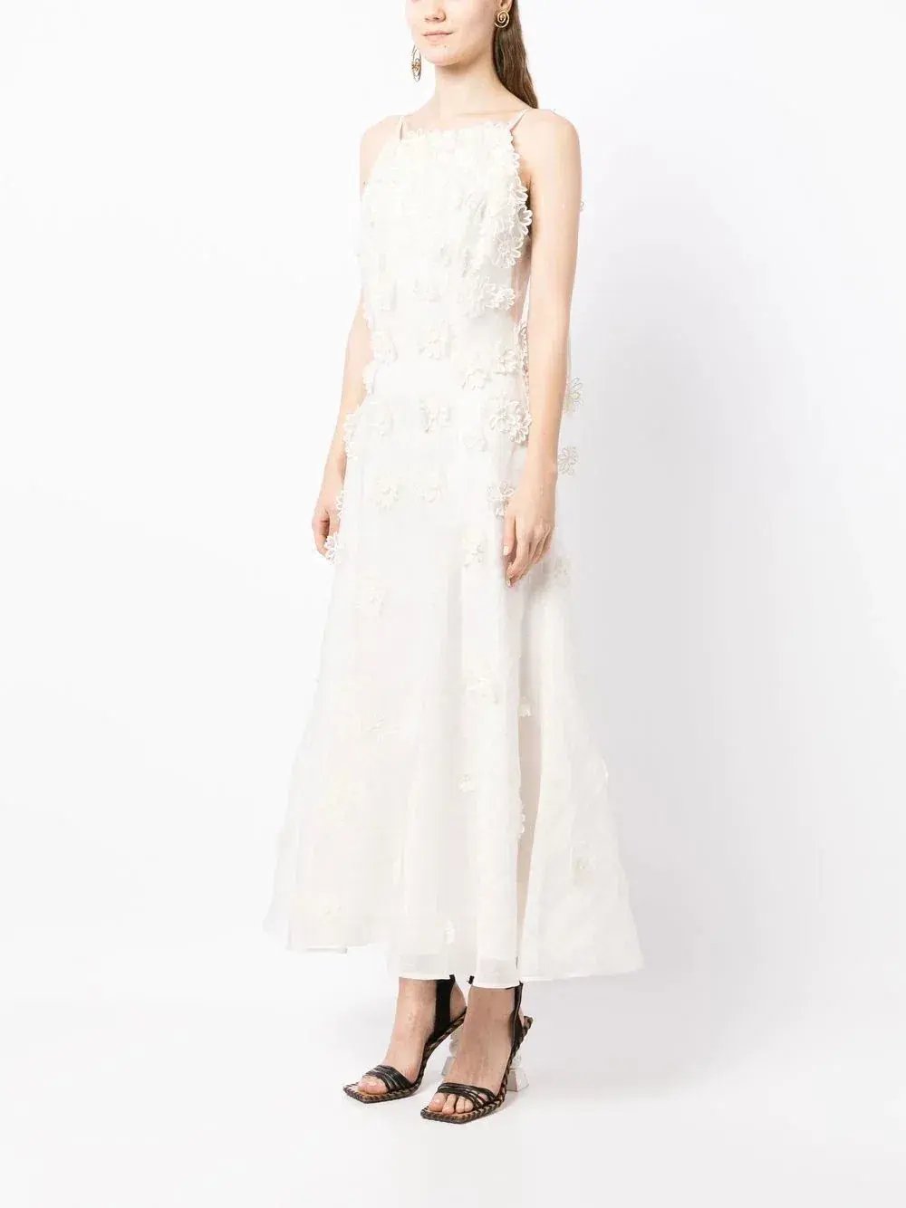 Rachel Gilbert Lorie Maxi Dress Ivory Size 0 / AU 6 photo 2