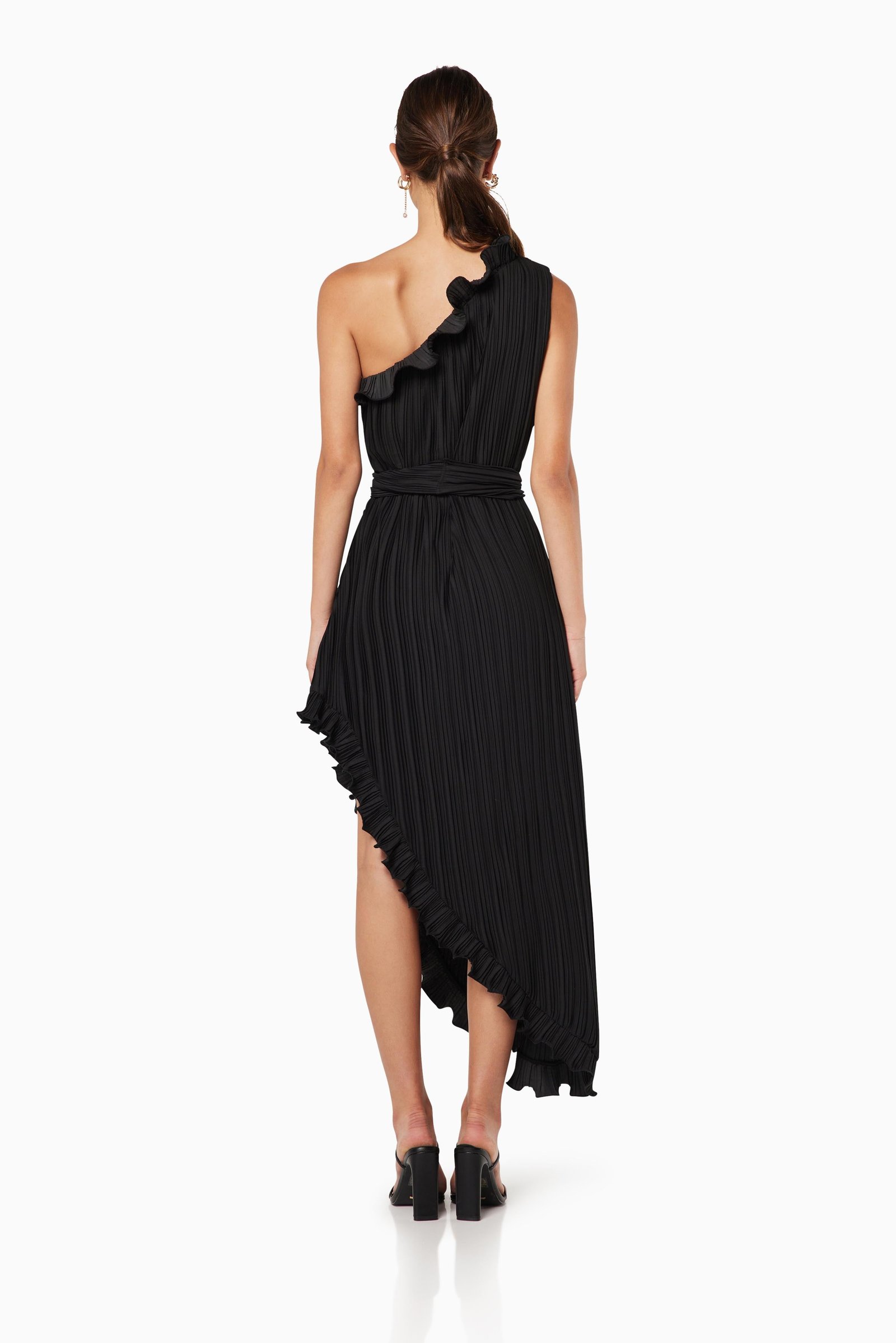 ELLIATT ITALIANATE DRESS - BLACK photo 5
