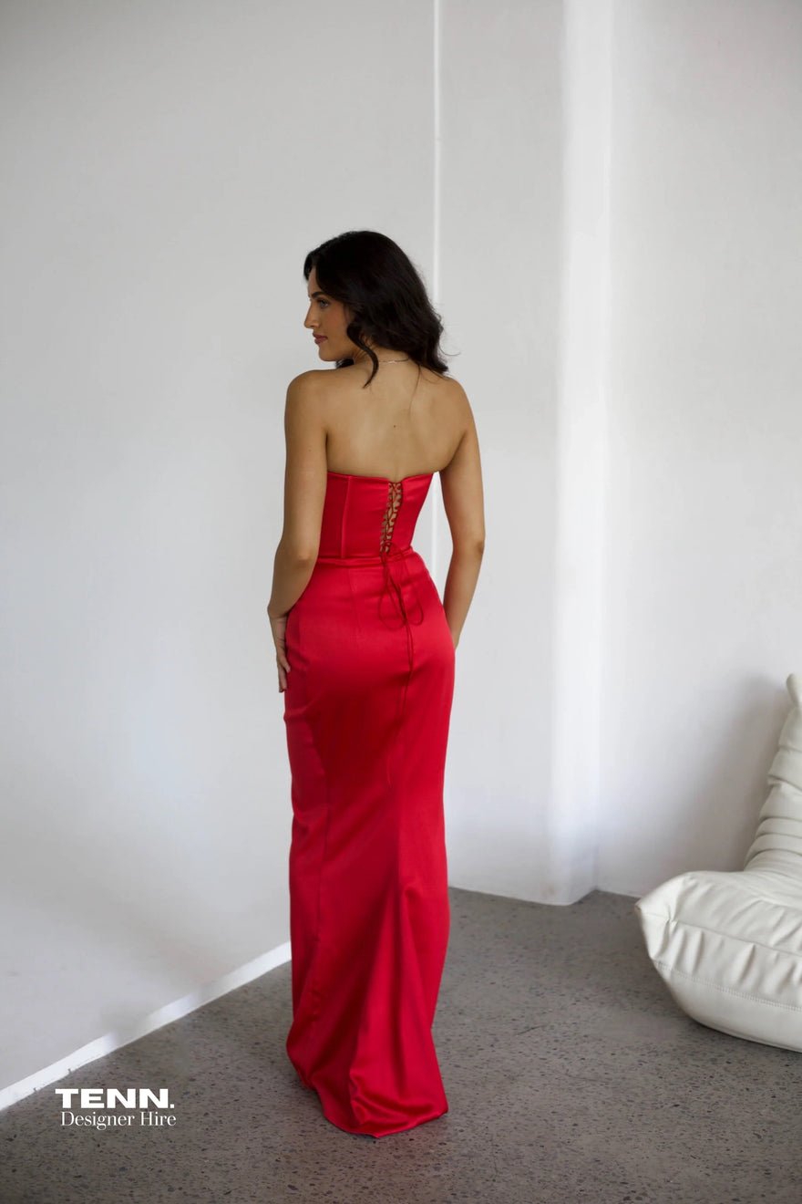 Lia Stublla Davis gown - Red photo 3