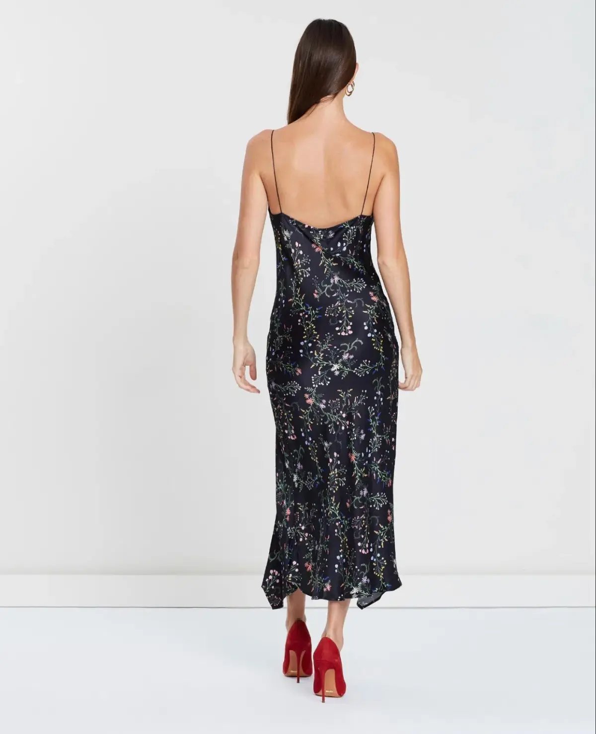Bec & Bridge Exclusive Midi Dress Black Size 6 photo 4
