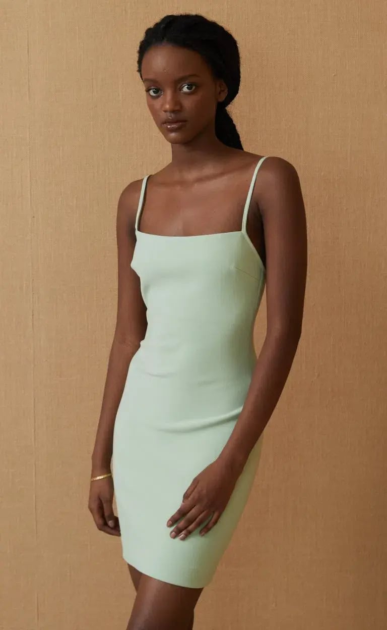 Bec & Bridge Hana Mini Dress in Avocado Green Size 16 photo 2