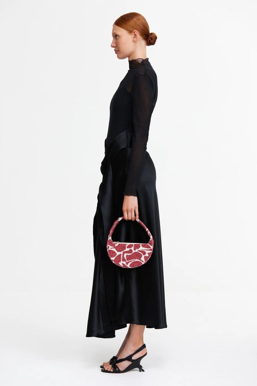 Acler Bead Birch Bag - Chilli Ivory photo 4