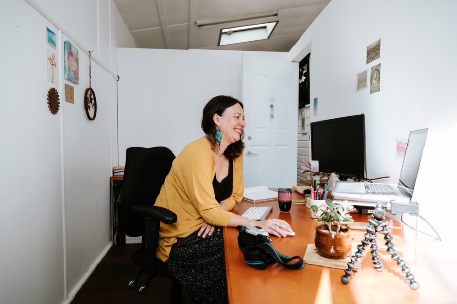 Coworking desks at Nauti Studios, Hazelbrook photo 3