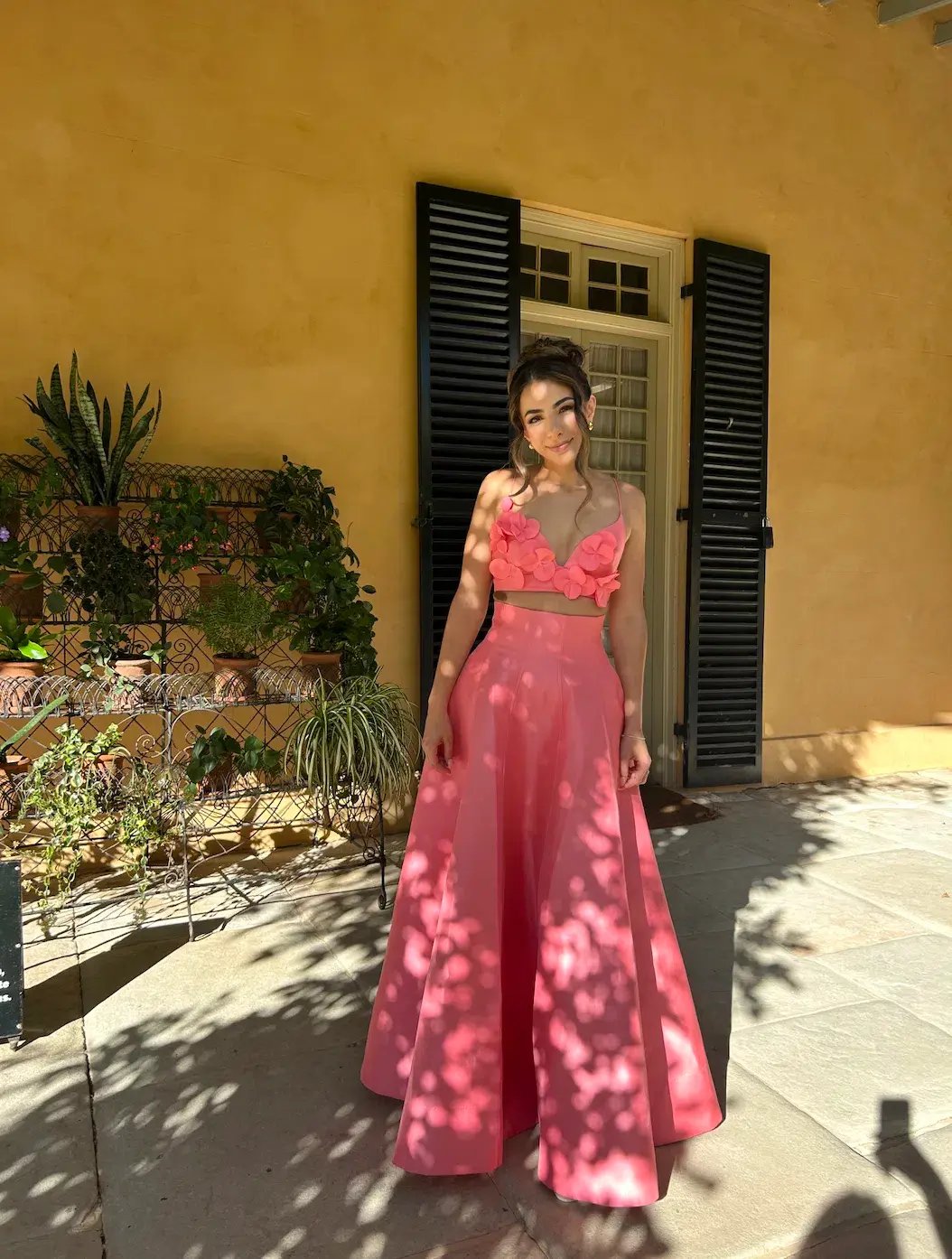 Acler Isla Set Maxi Skirt in Pink Rose Size AU 6 photo 4