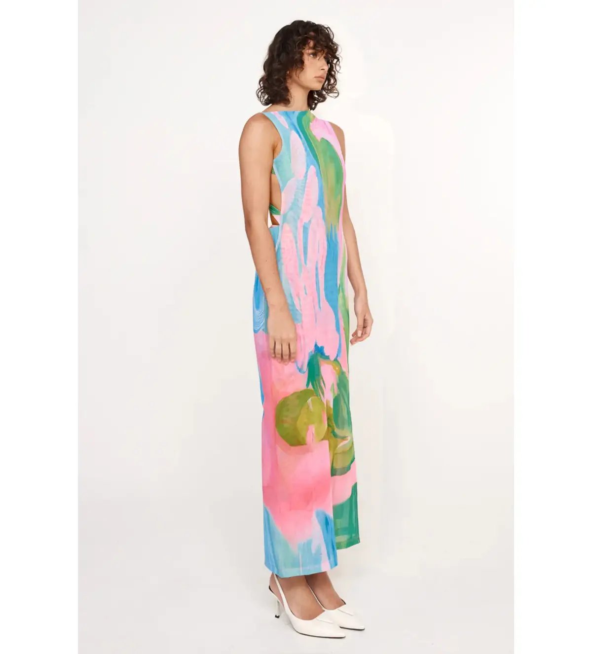 She Is Olla Luella Midi Dress in Gaia Size M / AU 10 photo 2