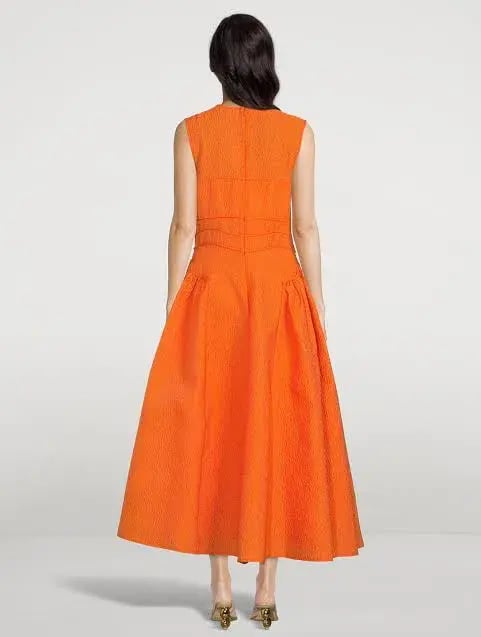 Rachel Gilbert Sophia Dress Orange Size AU 6 photo 2