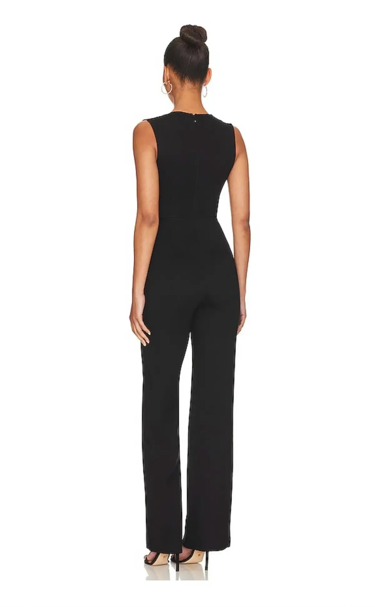Superdown Raya Jumpsuit Black Size 8 photo 3