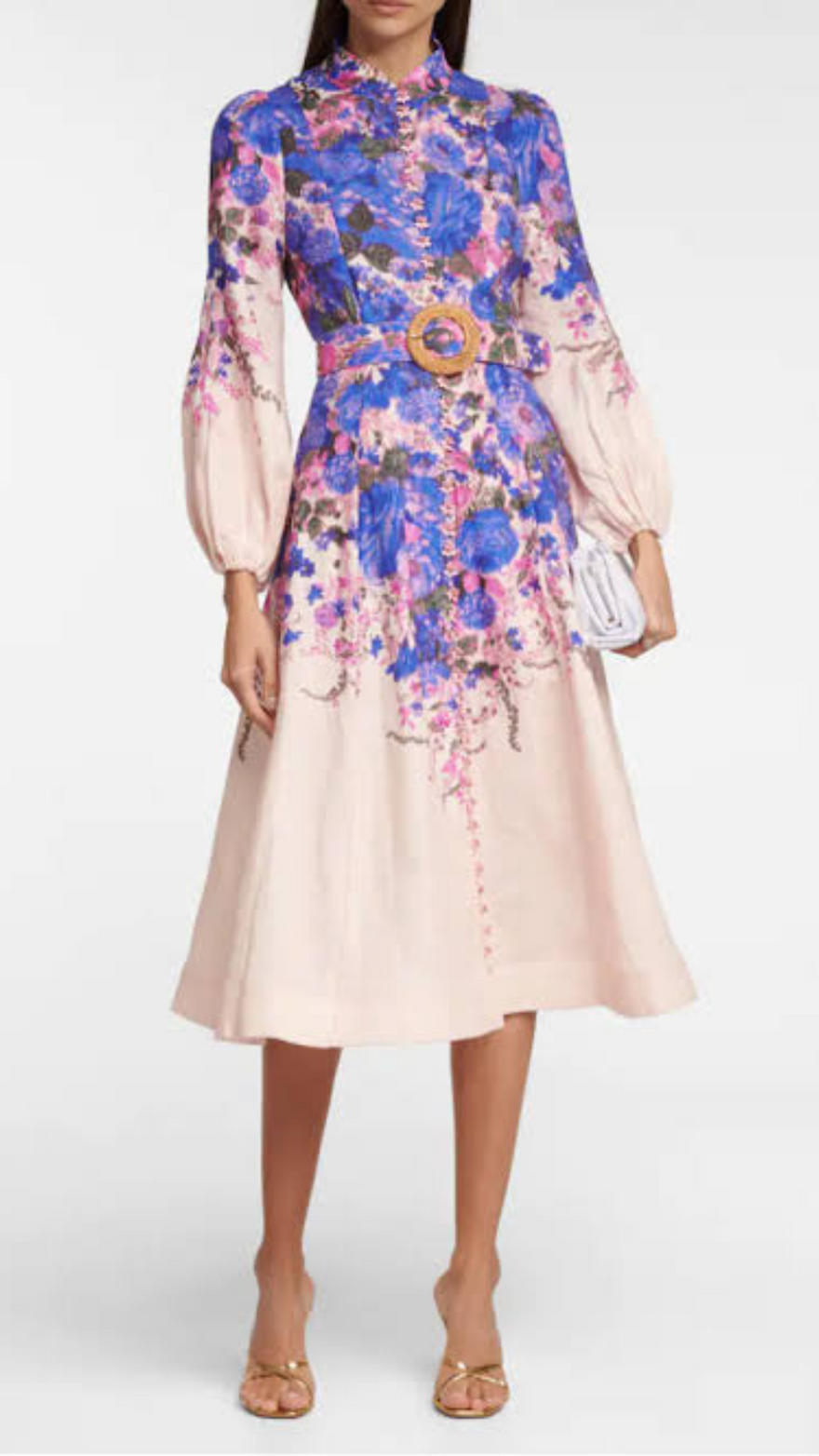 Zimmermann High Tide Buttoned Midi photo 3