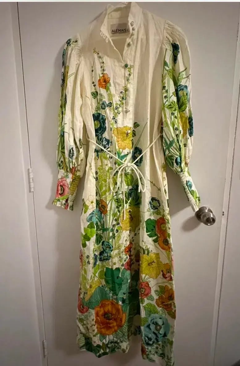 Alemais Constance Shirt Dress Size 6/XS photo 3