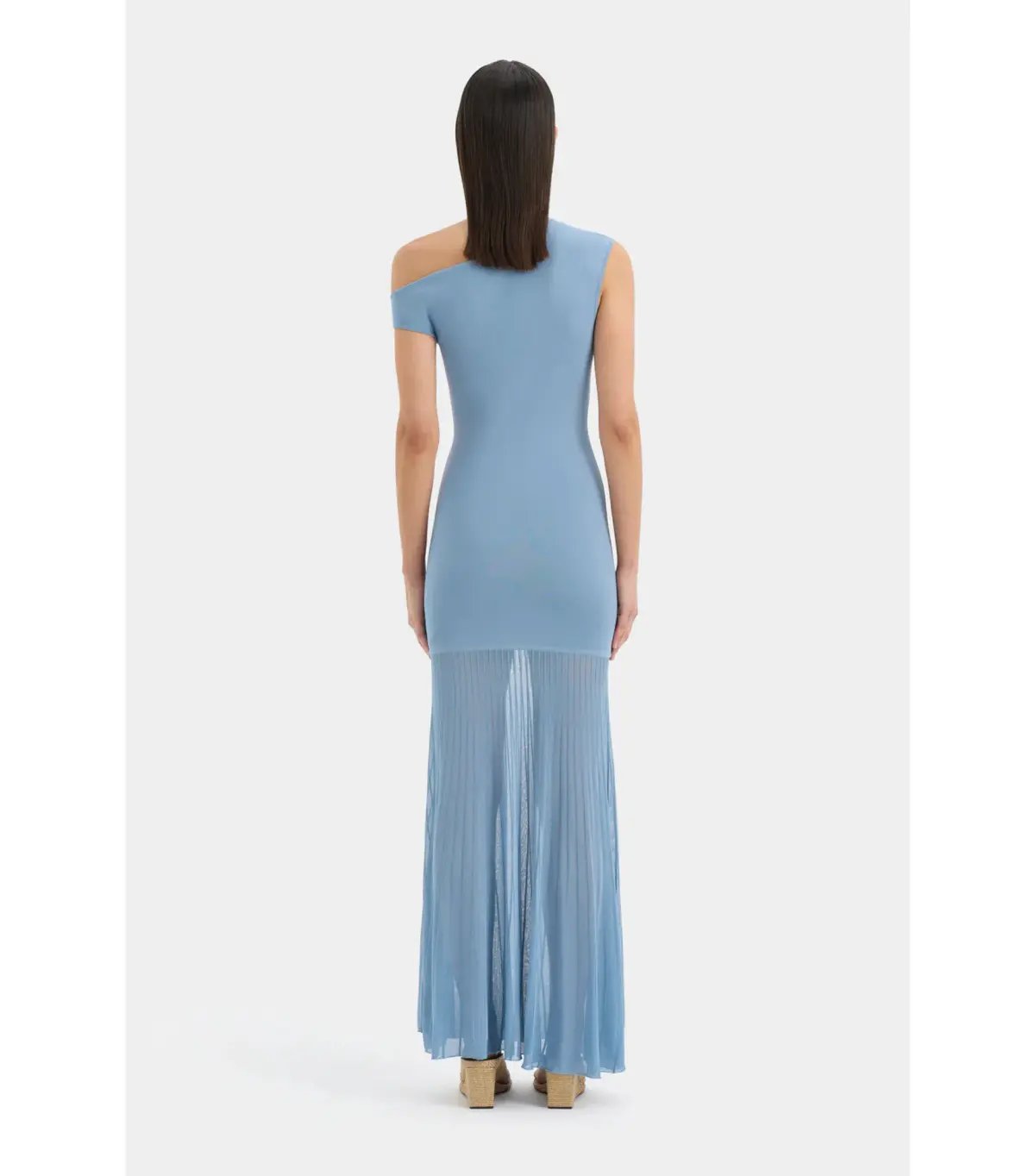 Sir the Label Indigo Twist Maxi Dress in Blue Size 4 / AU 14 photo 2
