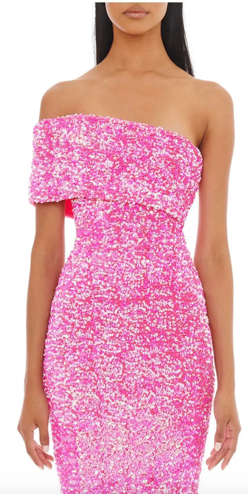 Eliya The Label Alyssa Sequin Dress Pink Size XS / Au 6 photo 4