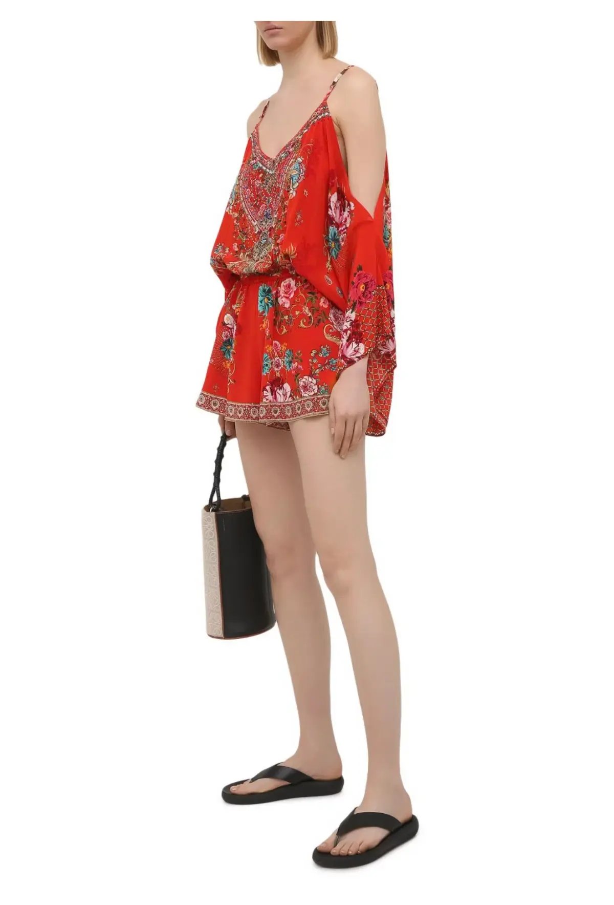 Camilla Drop Shoulder Playsuit Cameos Can Can Size S AU 10 photo 3