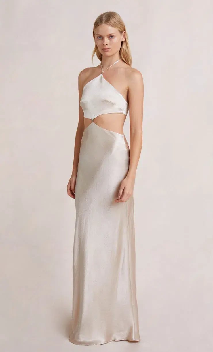 Bec & Bridge Kara Maxi Dress in Sand Size 8 photo 2