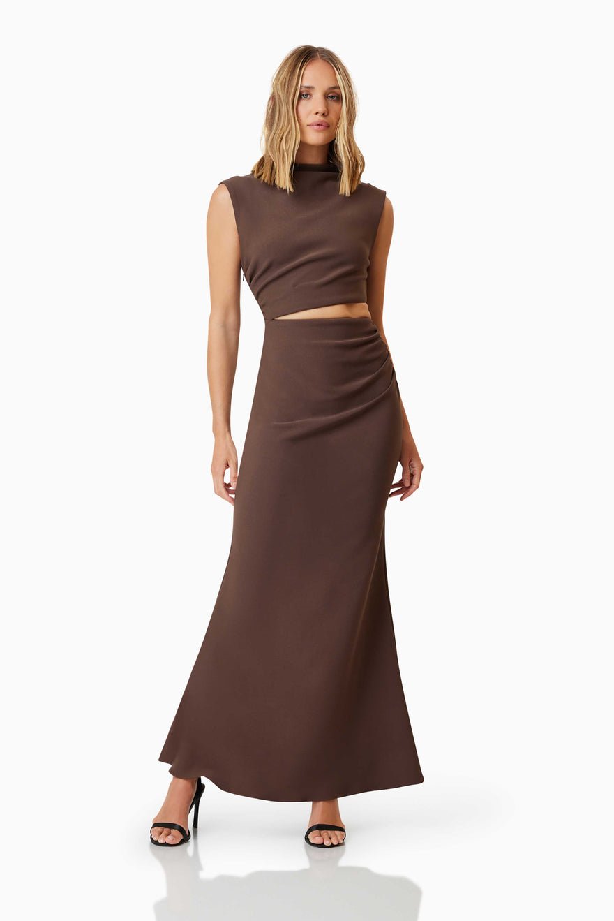 Elliatt Nola Gown - Brown photo 2