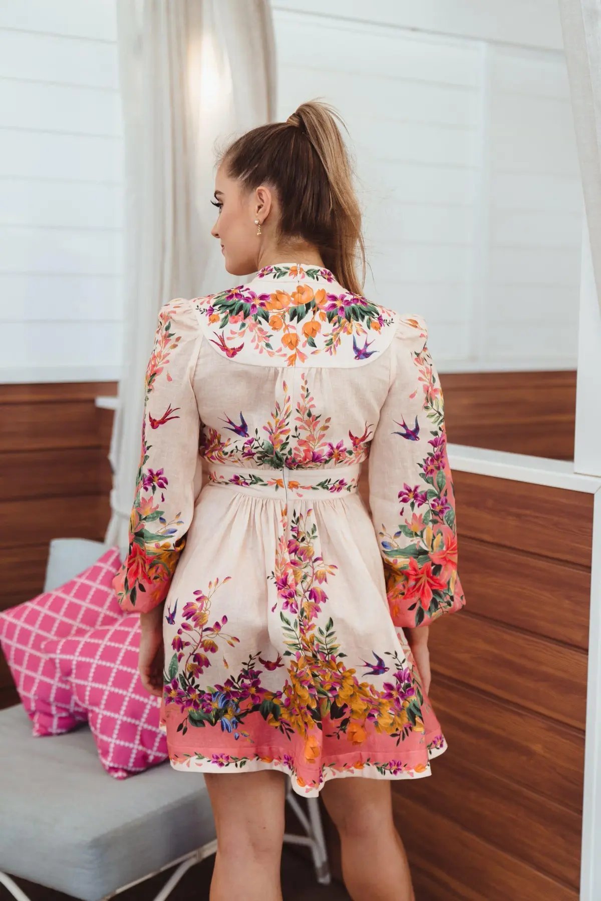 Zimmermann Tropicana Mini Dress - Size 0 photo 2