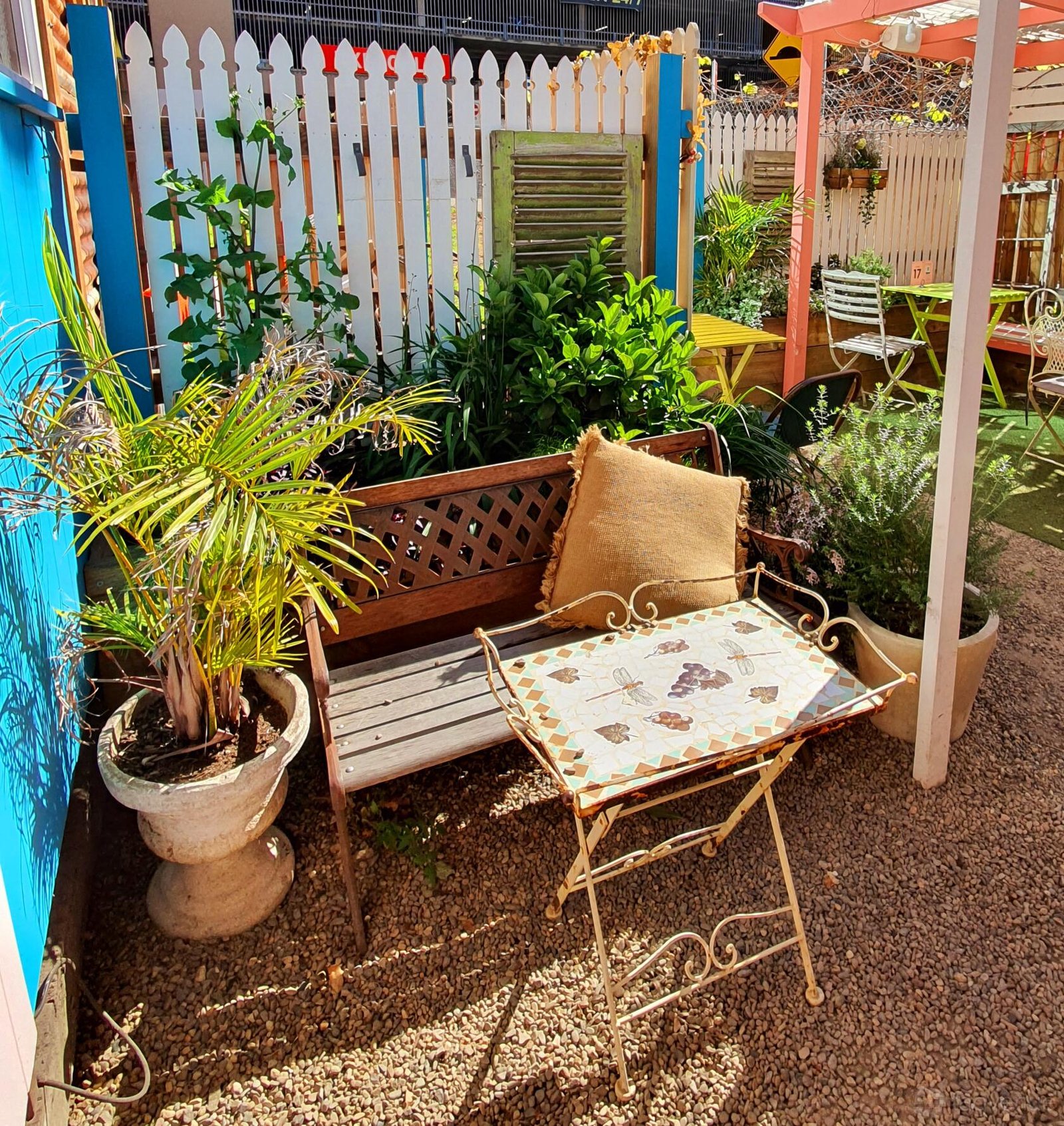 Garden at Lil Miss Collins Café Parramatta photo 9