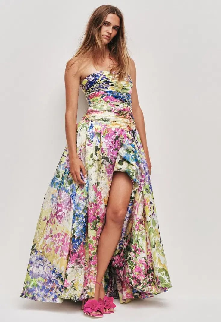 Aje Dahlia Maxi Gown in Lavandula Size 12 photo 2